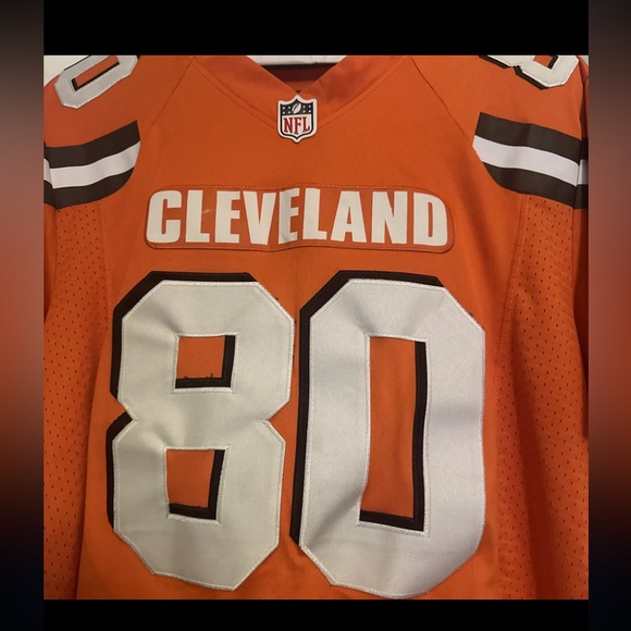 Jarvis Landry Cleveland Browns NFL Jersey Nike On Field Size Medium - Picture 3 of 8